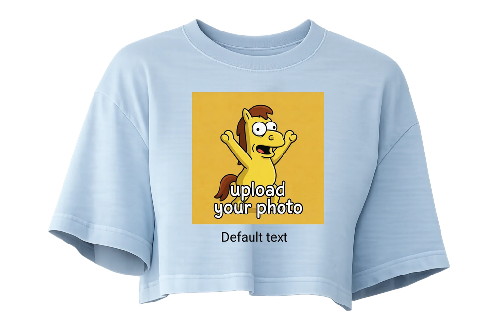 Cropped Blue Front