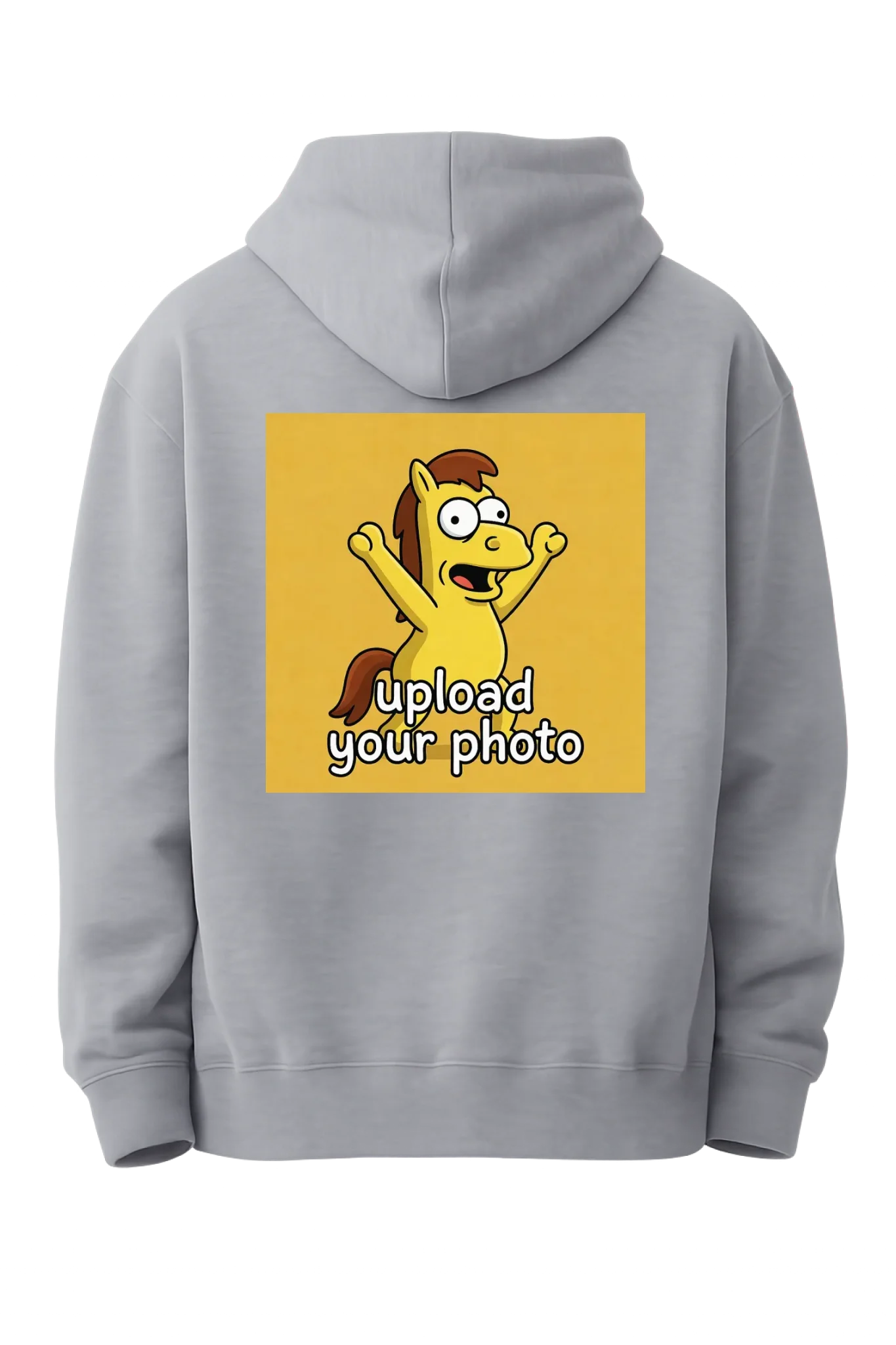 Bella + Canvas 4719 Hoodie Back